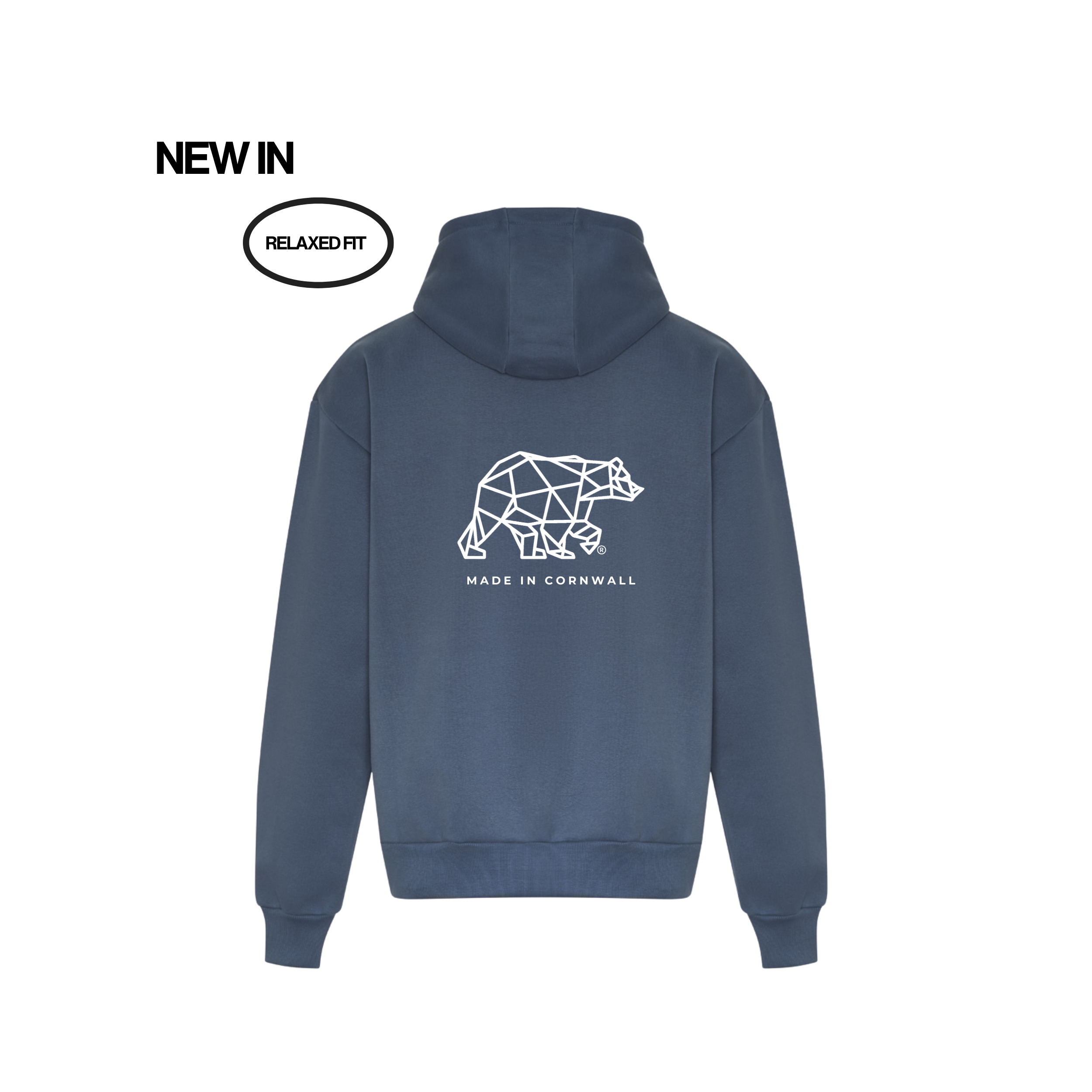 Polybear Vintage Blue Hoodie
