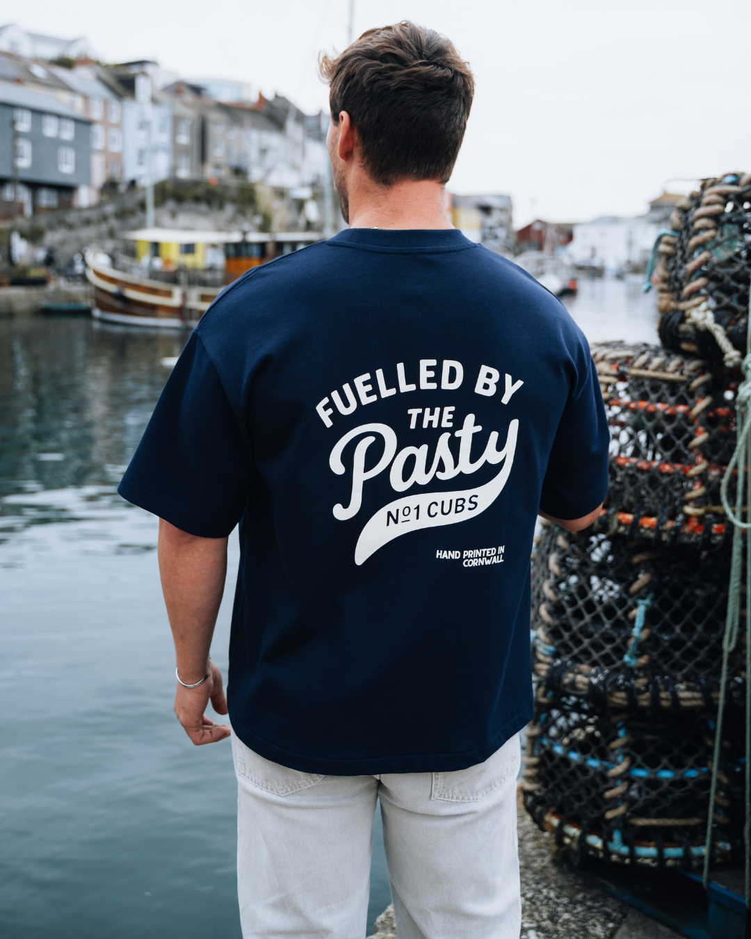 Fuelled By Pasty Navy T-Shirt