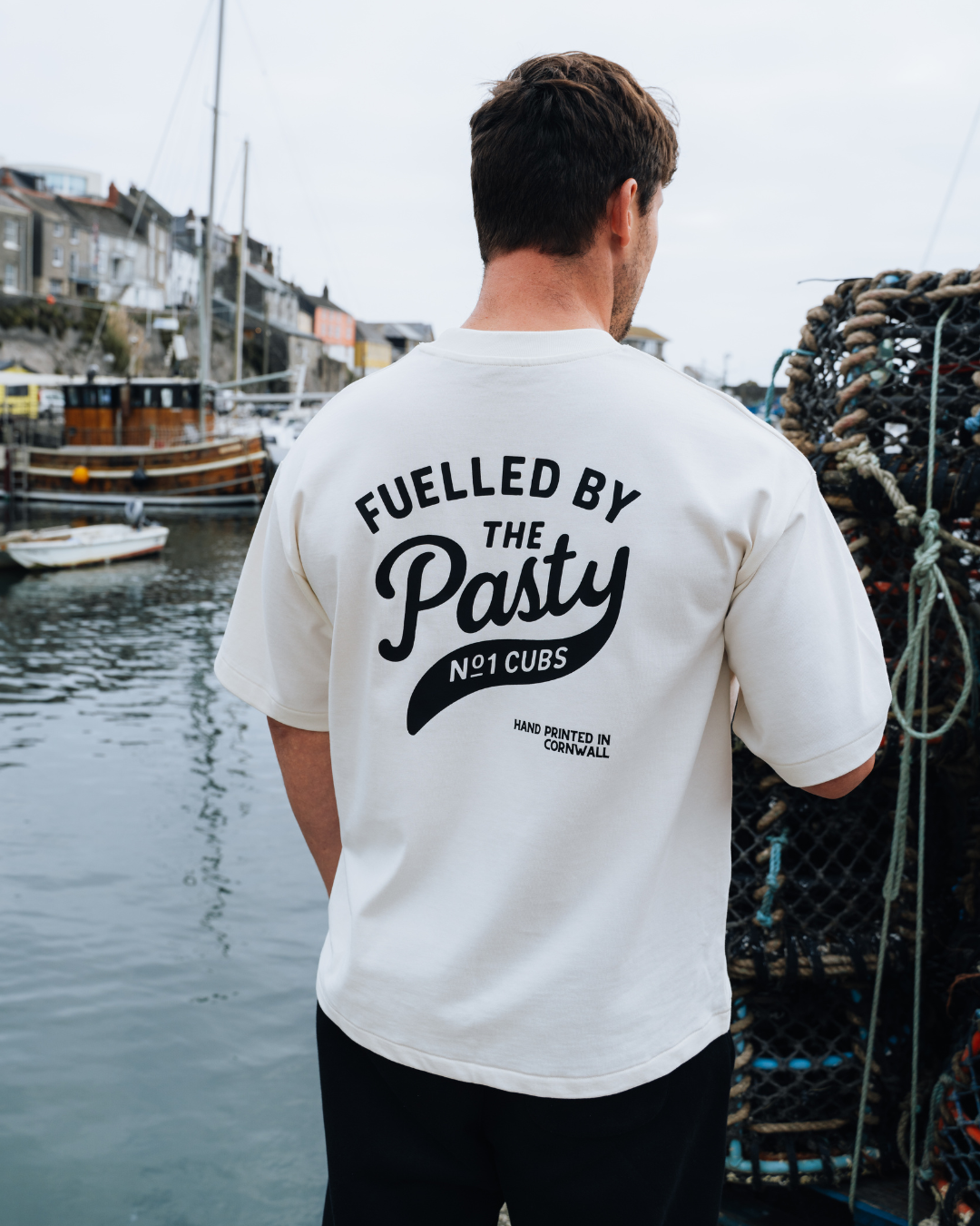 Fuelled By Pasty Cornish Cream T-Shirt