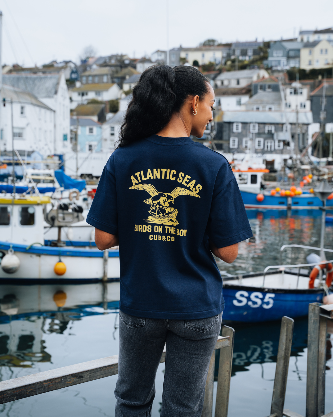Atlantic Seas Navy T-Shirt