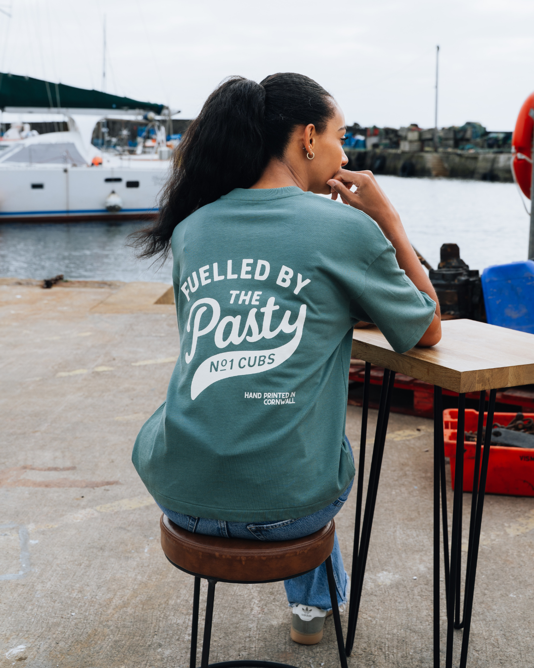 Fuelled By Pasty Emerald Green T-Shirt