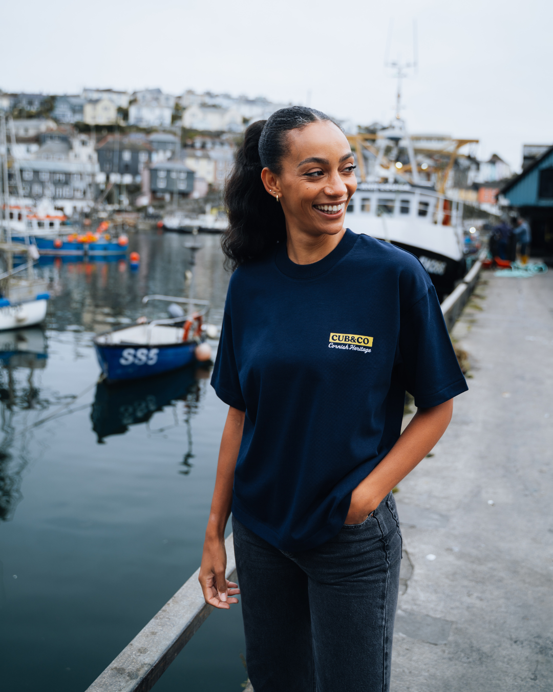 Atlantic Seas Navy T-Shirt