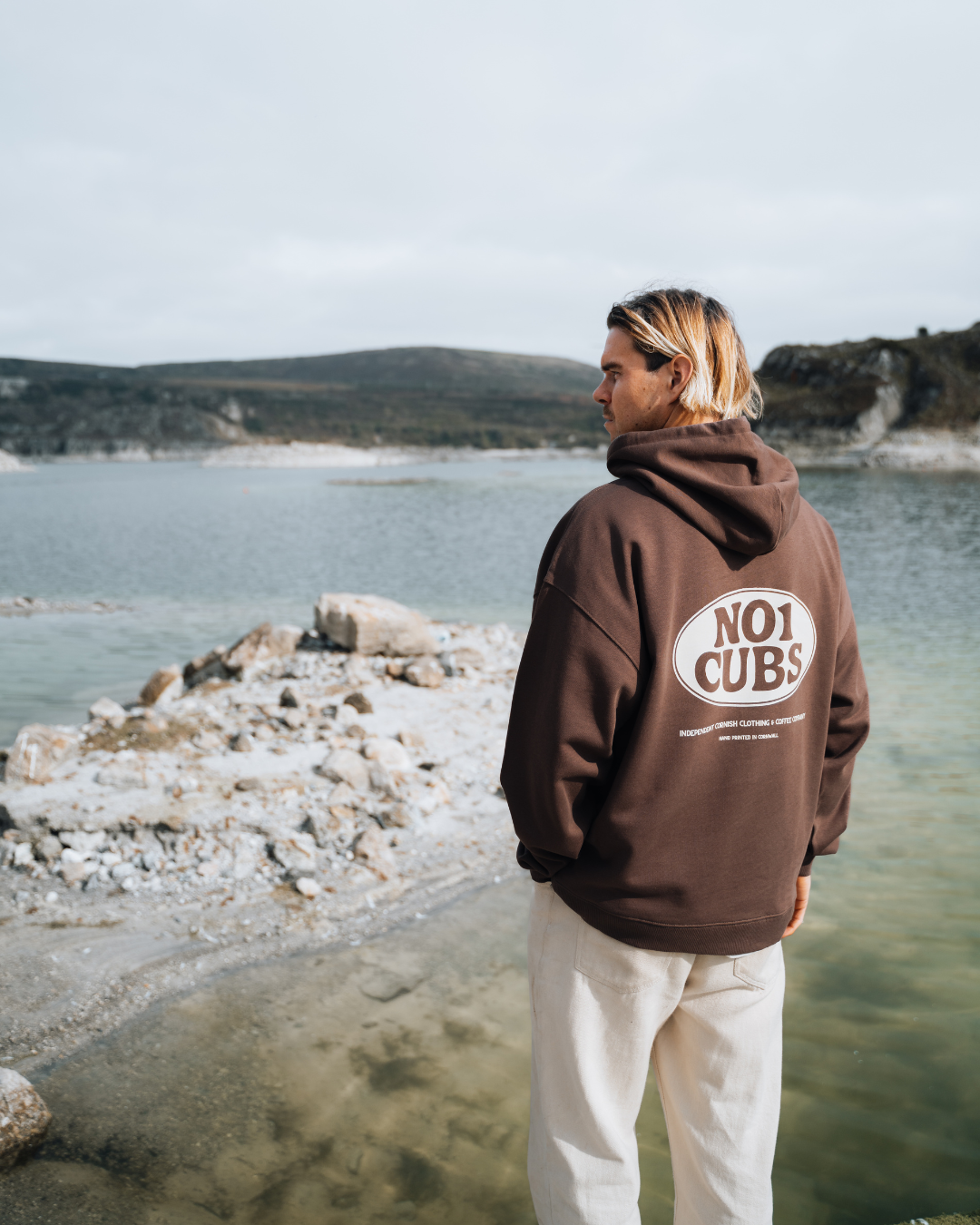 Oval Brown Hoodie