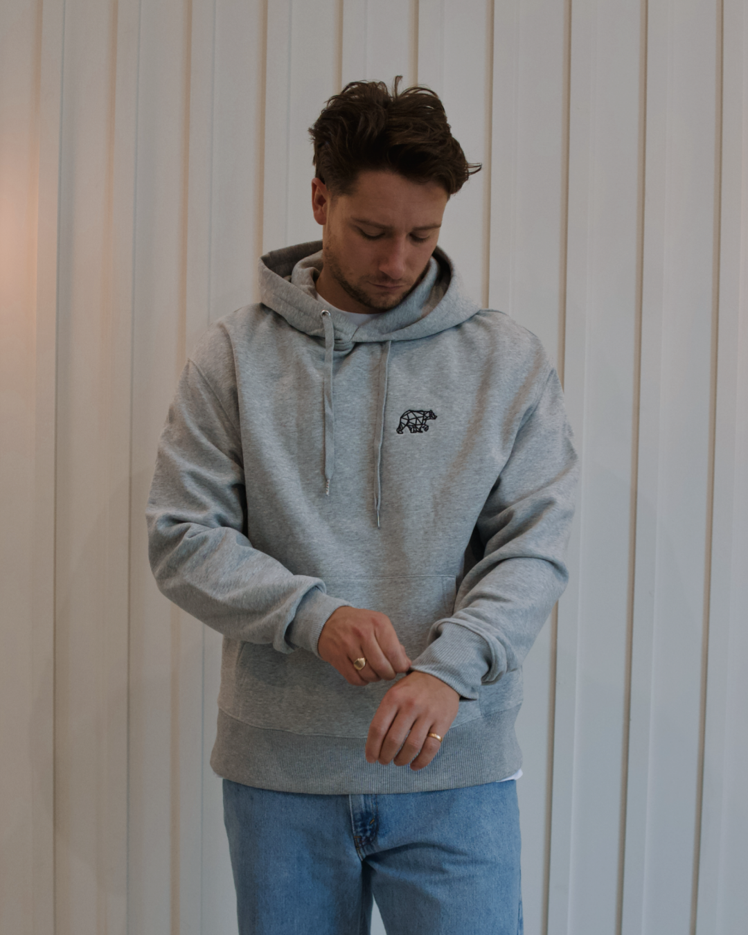 Polybear Heavyweight Hoodie - Grey