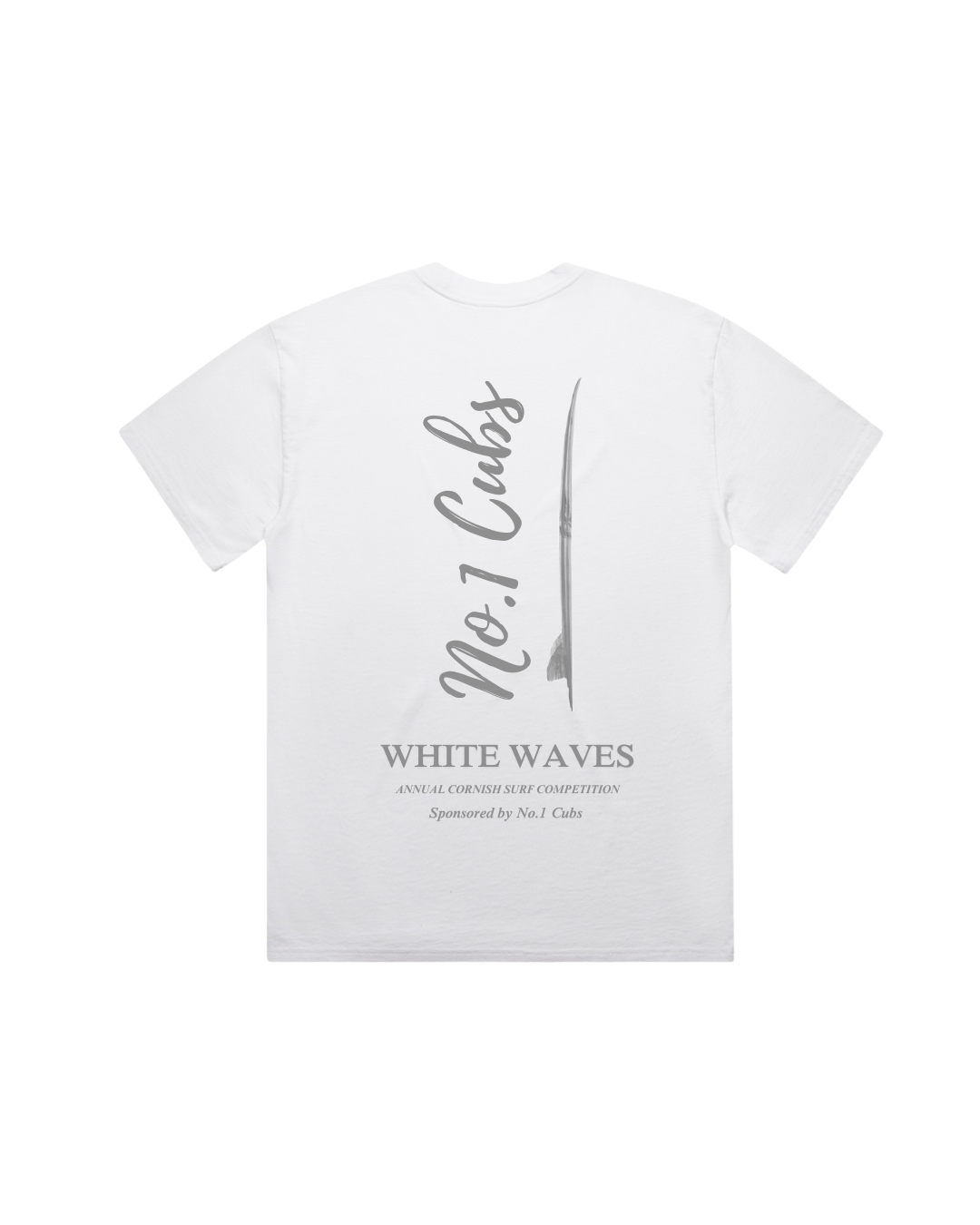 Waves White T-Shirt