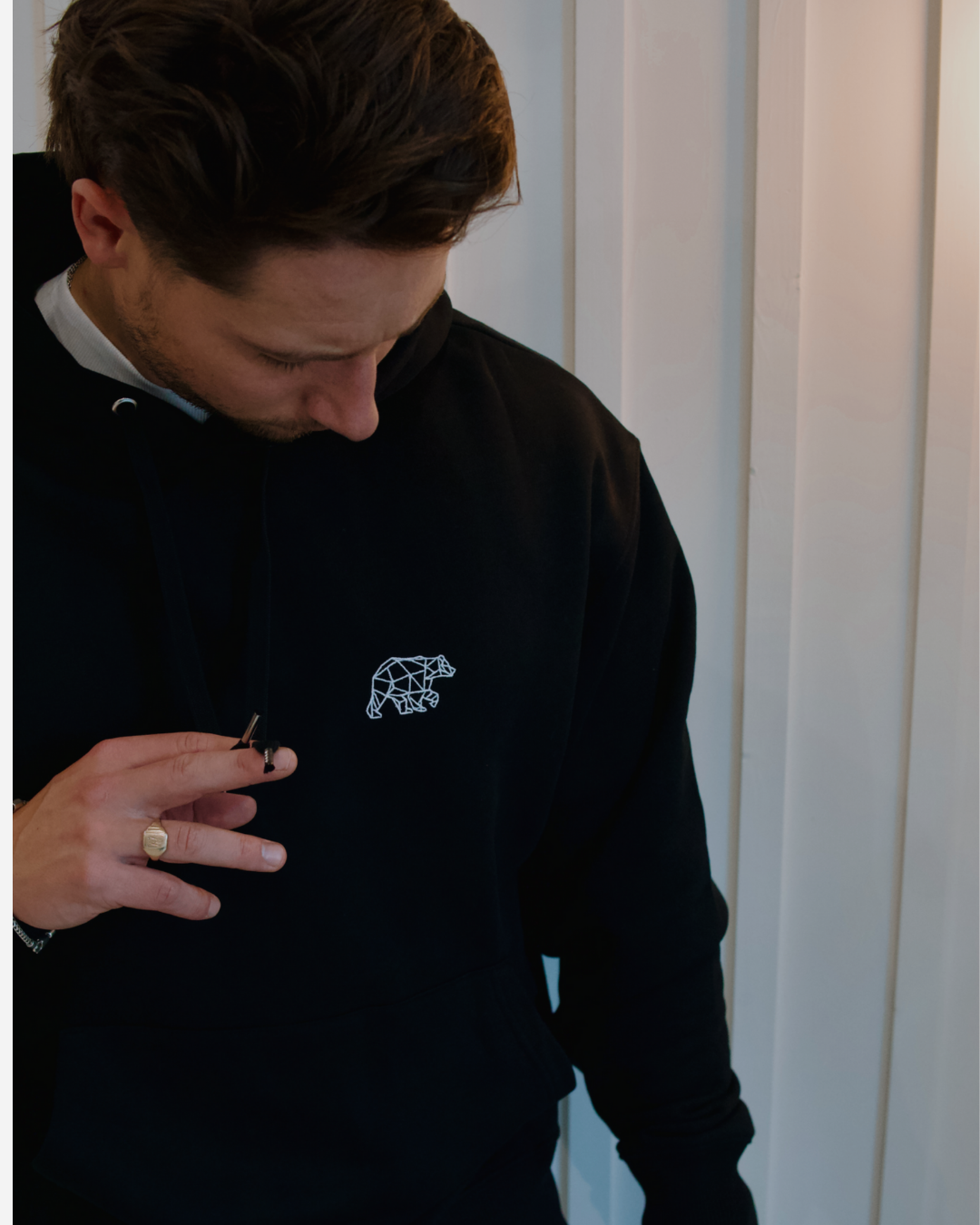 Polybear Heavyweight Hoodie - Black