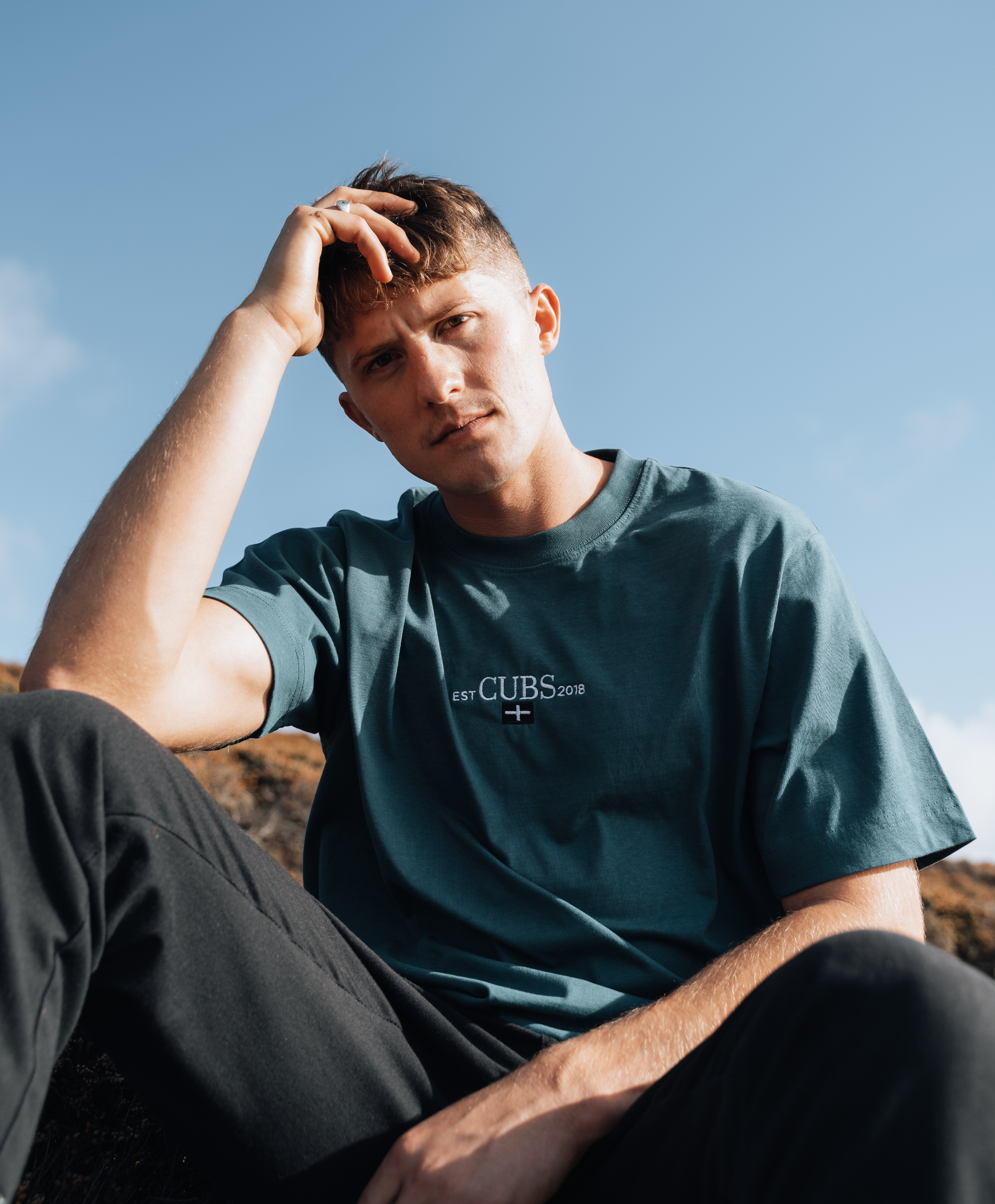Kernow Turquoise T-Shirt