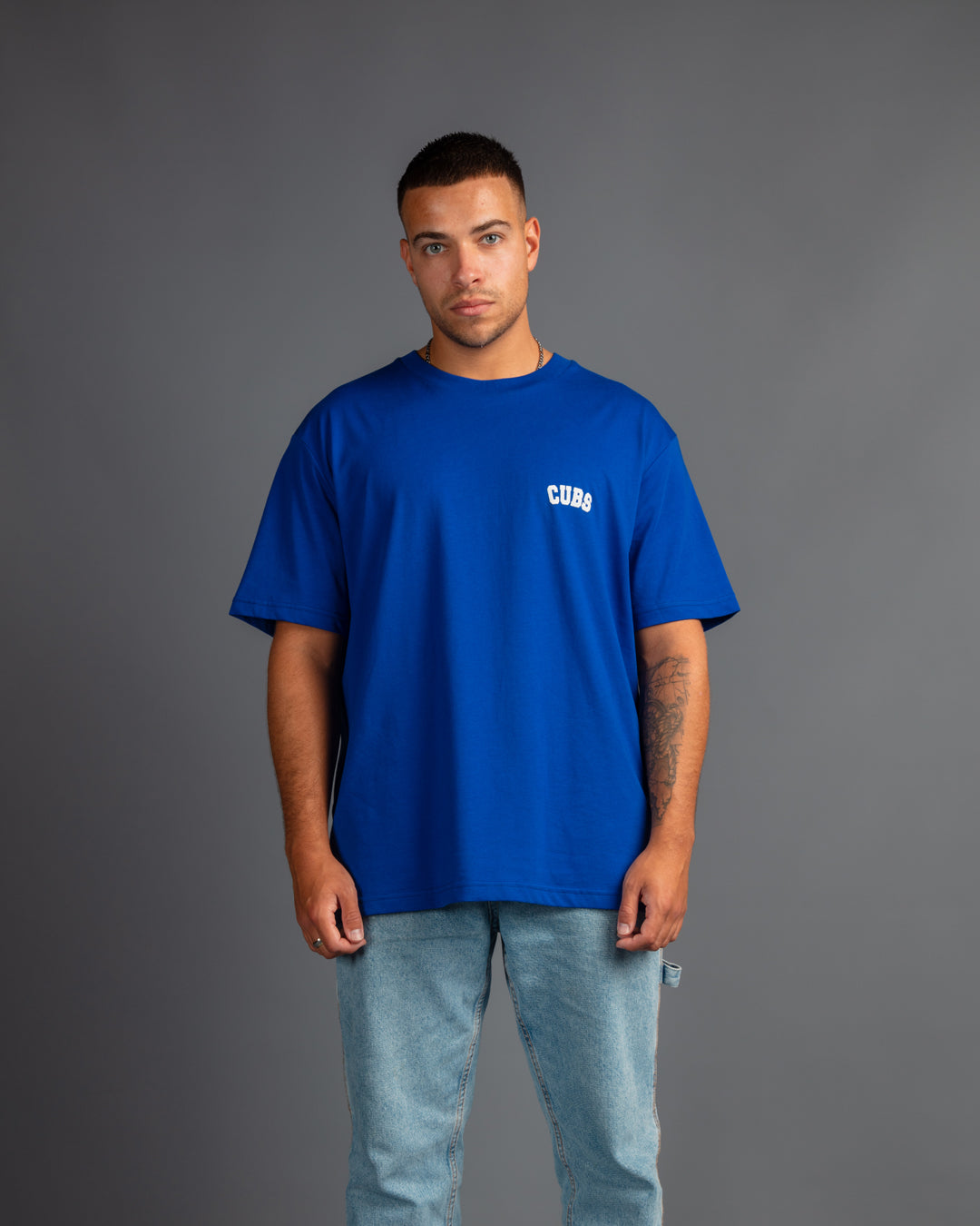 College Jnr T-Shirt - Royal Blue