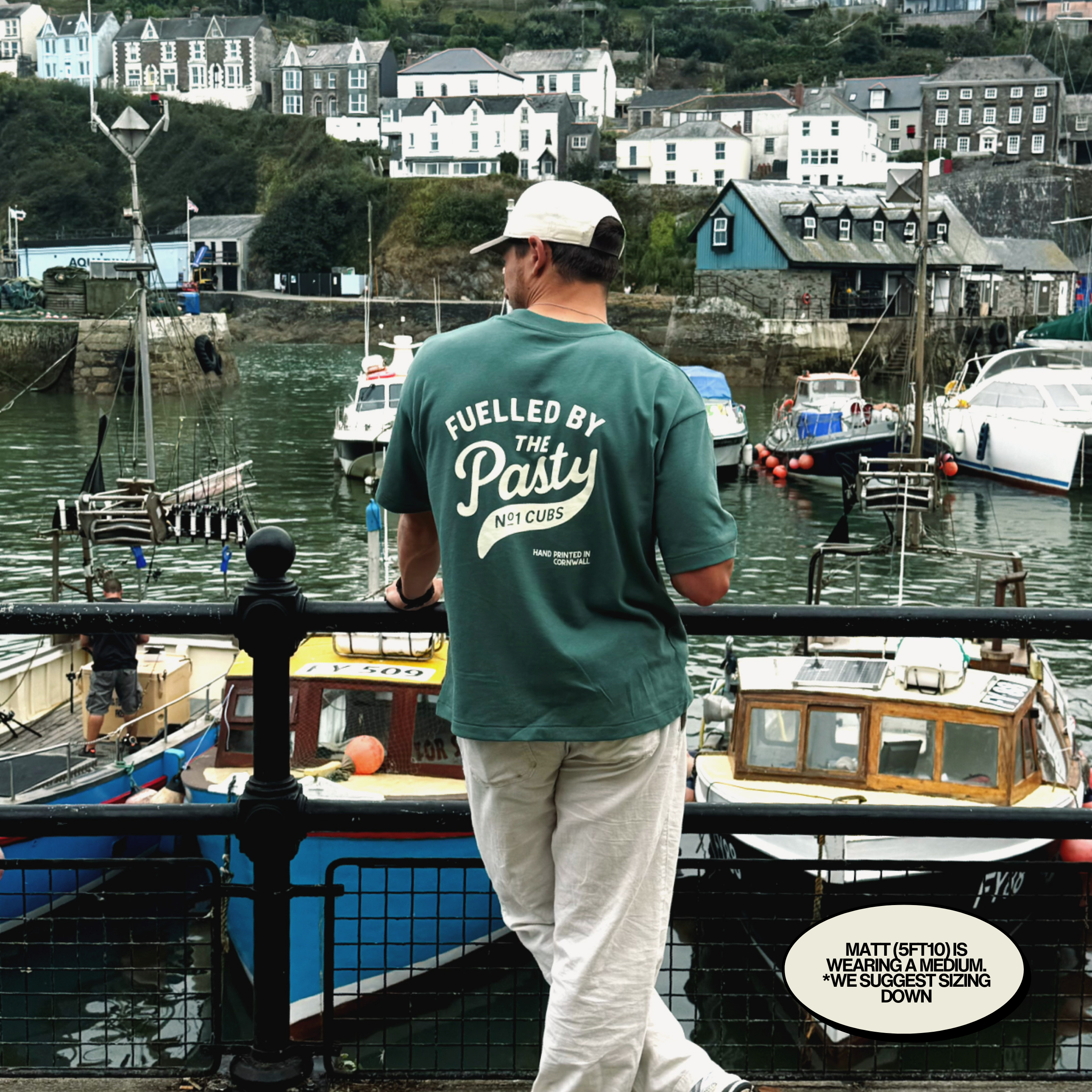 The Pasty Fuel Emerald Green T-Shirt