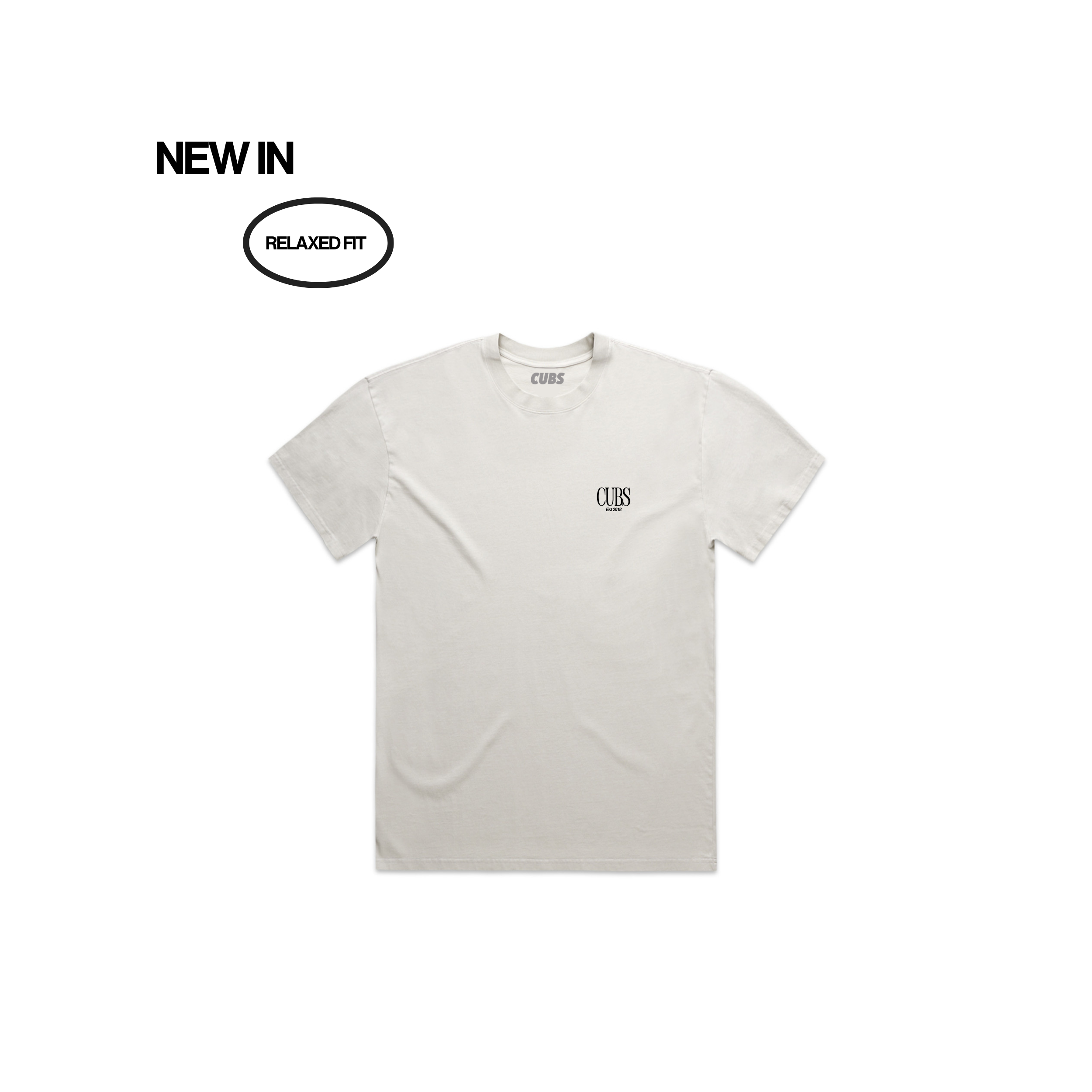 Coffee Club Washed Cream T- Shirt