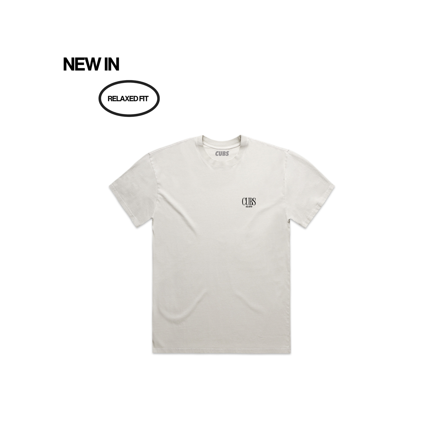 Coffee Club Washed Cream T- Shirt