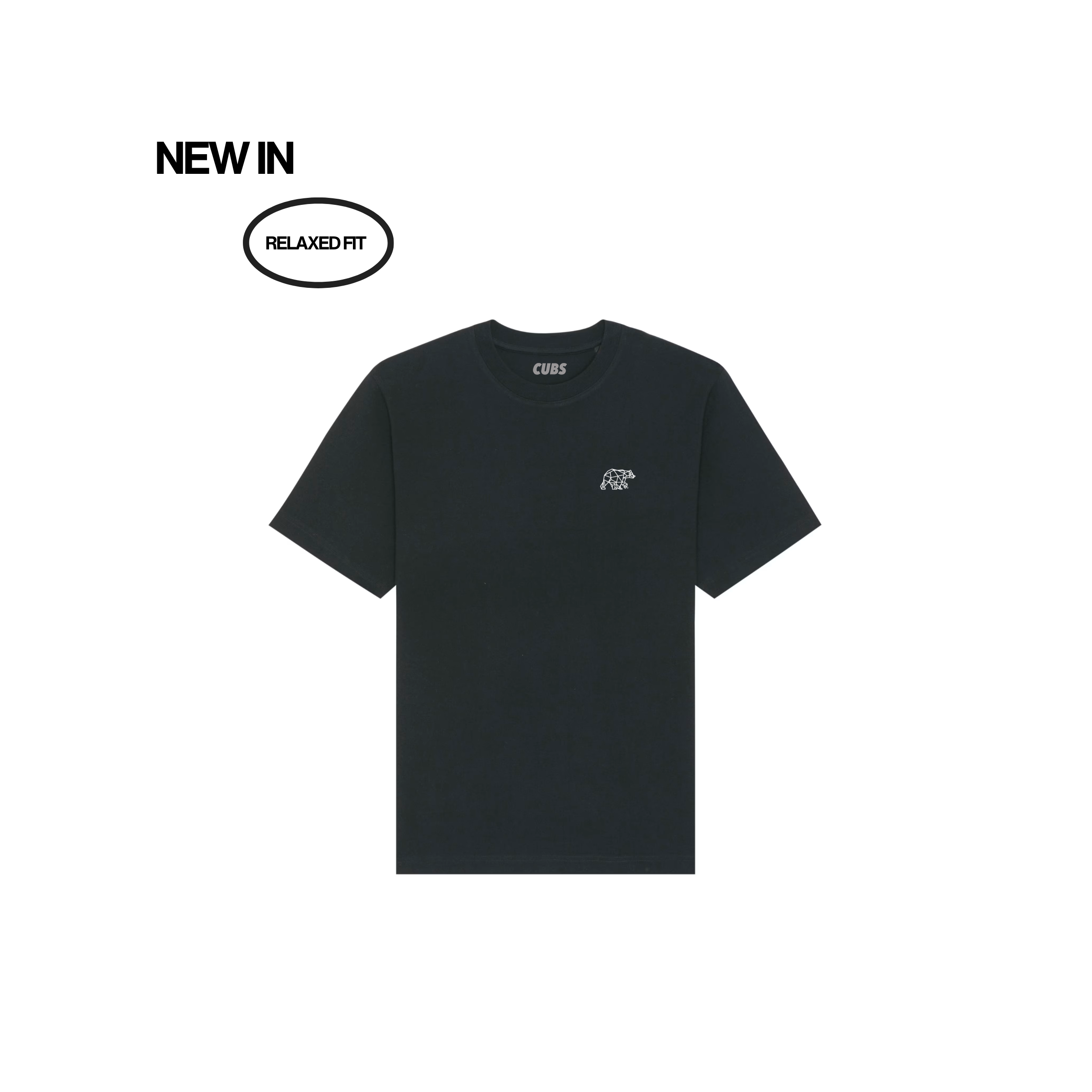 Bear Essentials Black T-Shirt