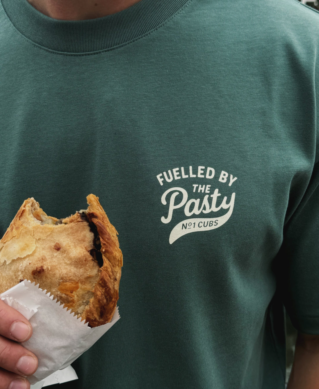 The Pasty Fuel Emerald Green T-Shirt