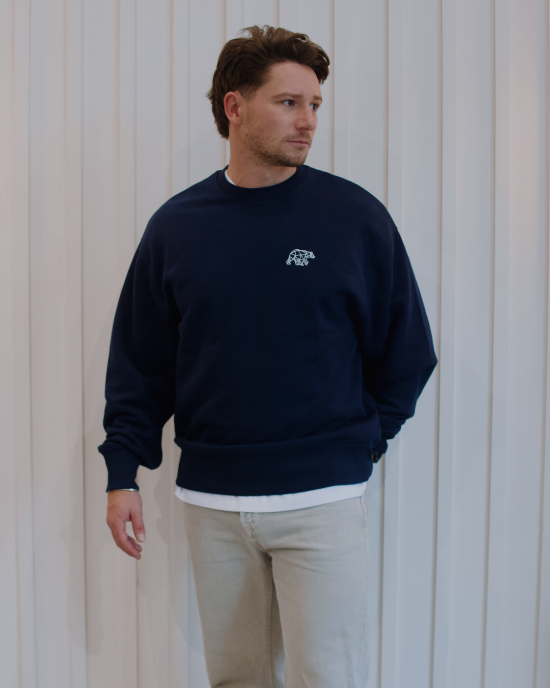 Polybear Heavyweight Sweatshirt - Navy