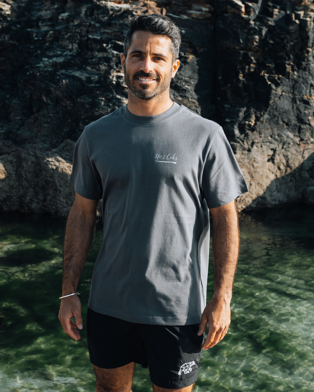 Waves Slate Grey T-Shirt