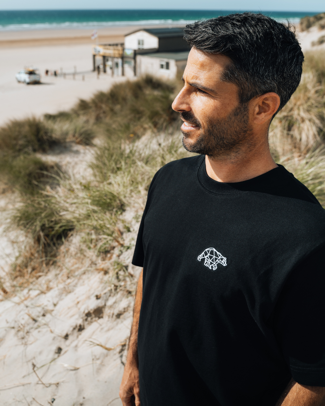 Bear Essentials Black T-Shirt