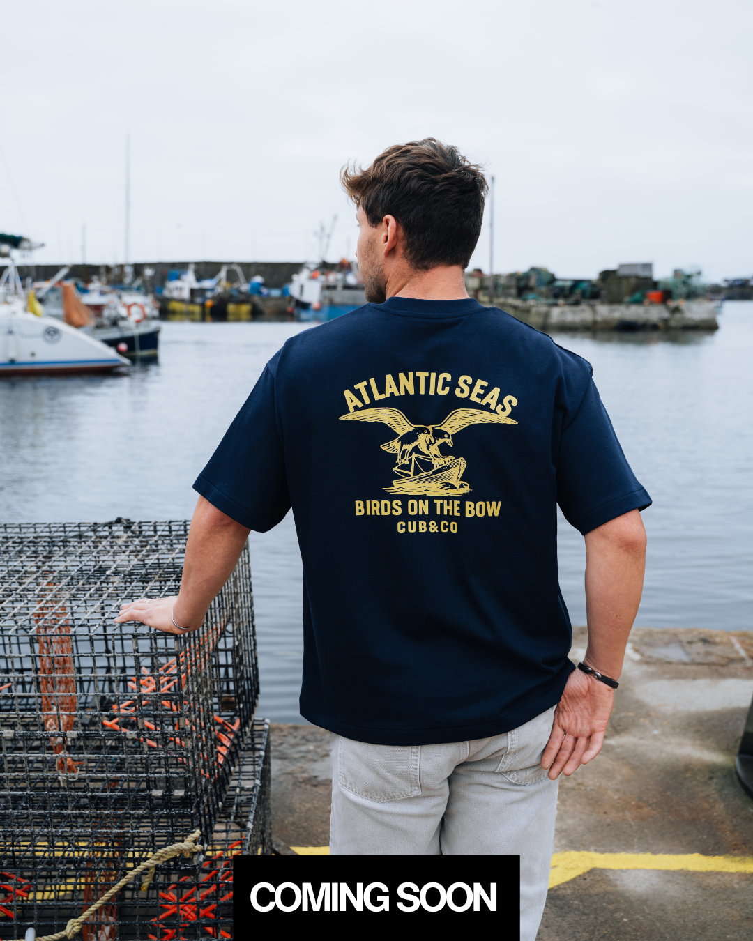 Atlantic Seas Navy T-Shirt