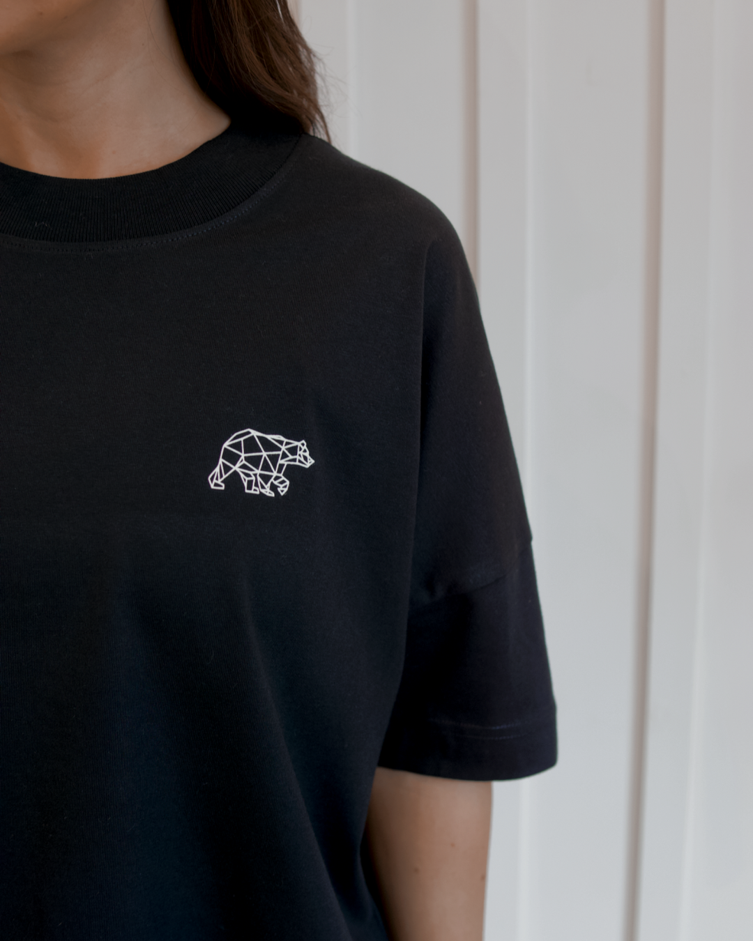Polybear T-Shirt- Black / Cream