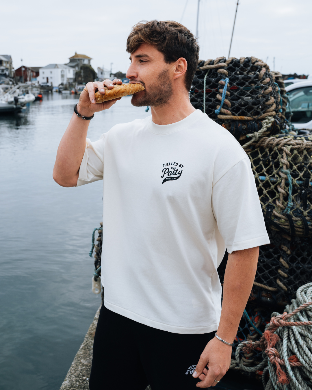 Fuelled By Pasty Cornish Cream T-Shirt