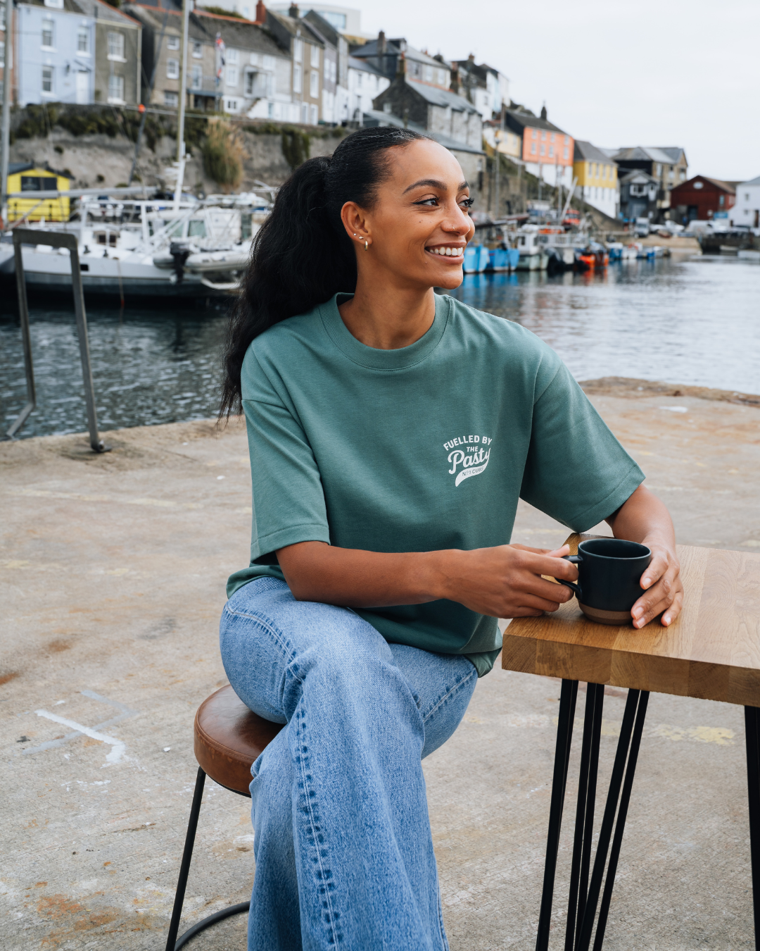 Fuelled By Pasty Emerald Green T-Shirt