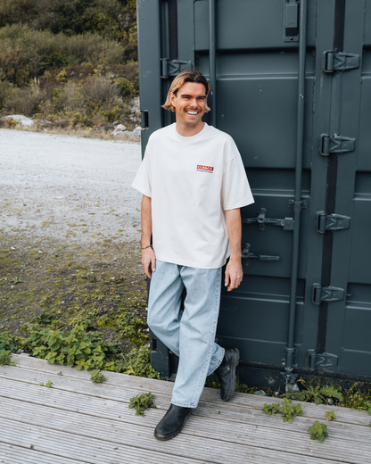 Coastal Cliffs Cornish Cream T-Shirt