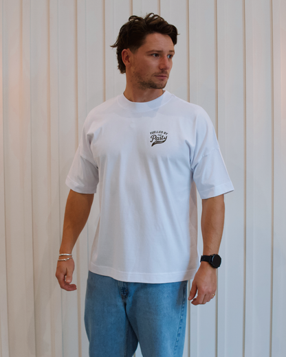 Pasty T-Shirt - White / Brown
