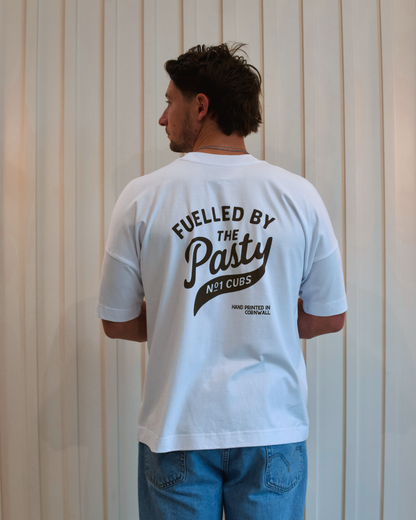 Pasty T-Shirt - White / Brown