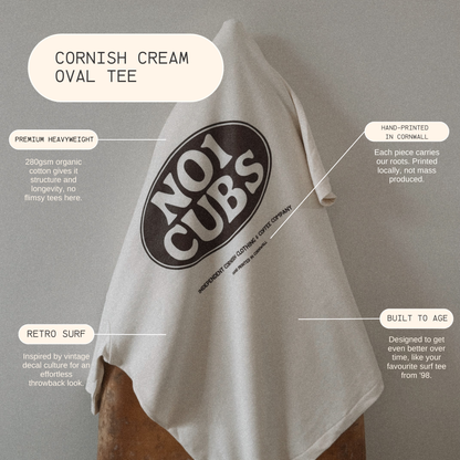 Oval Cornish Cream T-shirt