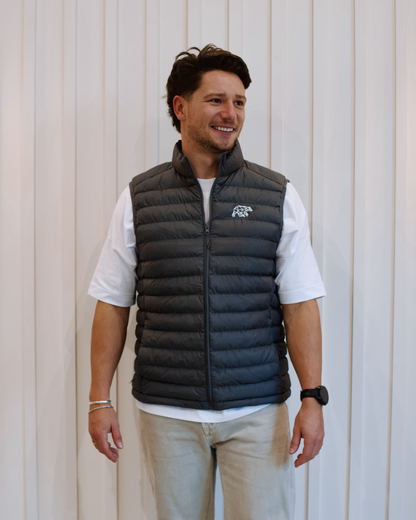 Bear Essentials Gilet - Slate Grey