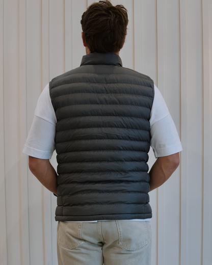 Bear Essentials Gilet - Slate Grey