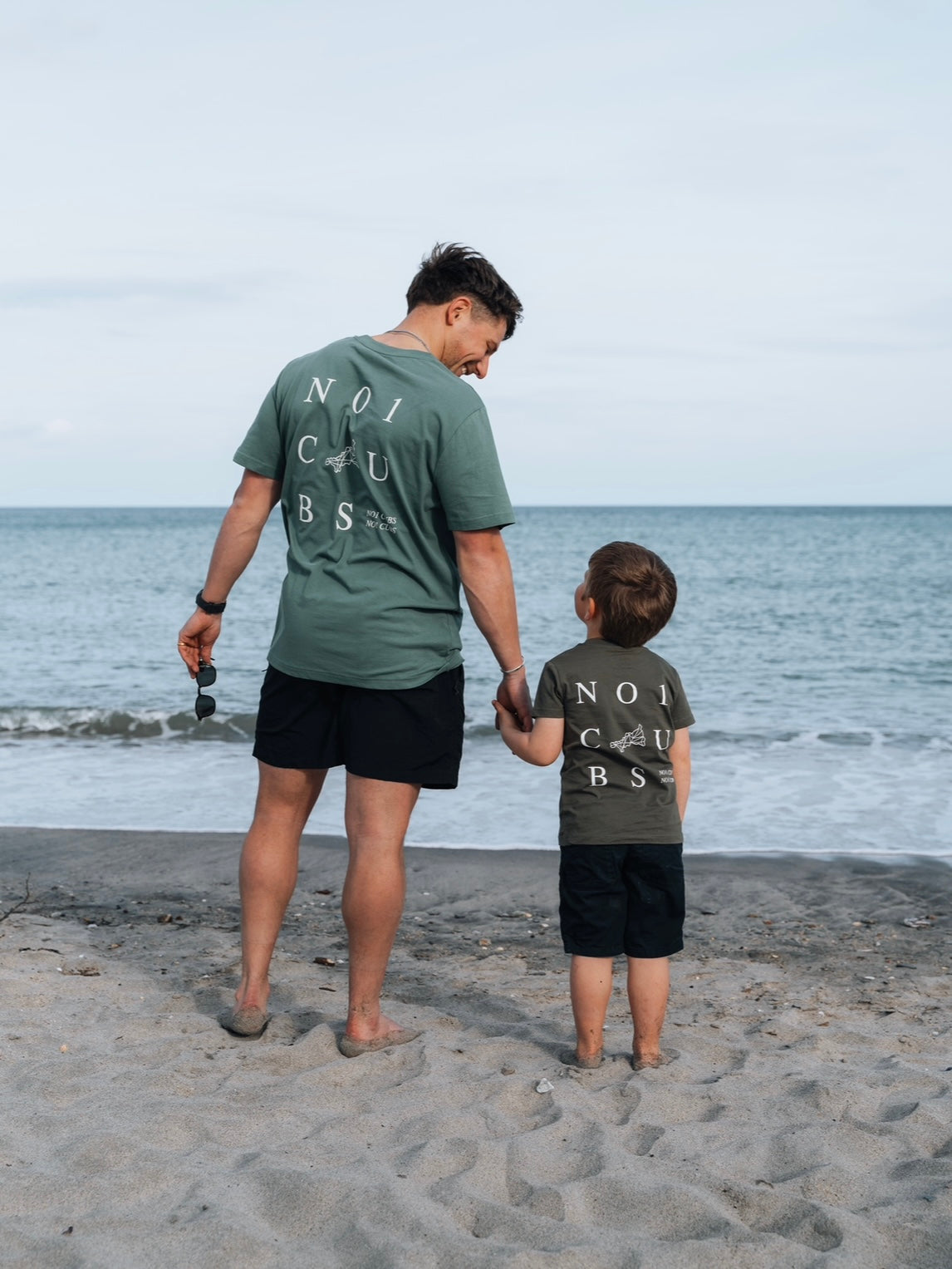 Cubs Kids 3 Tier Khaki T-Shirt