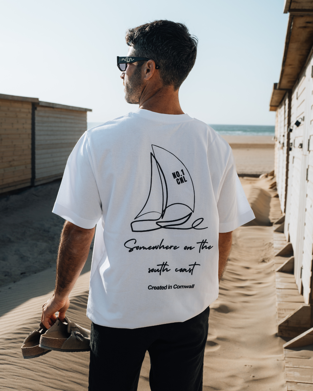 Sailing White T-Shirt