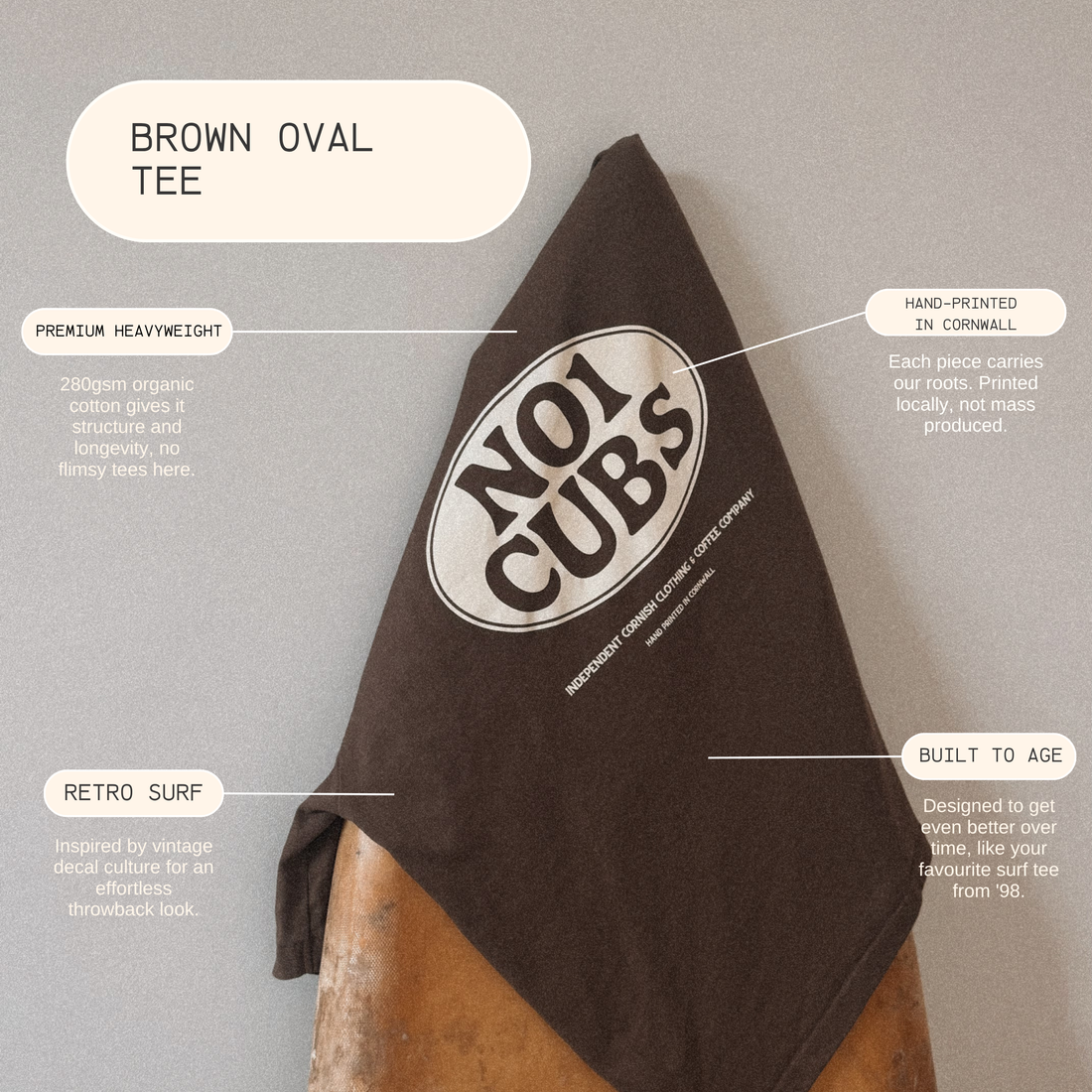 Oval Brown T-shirt