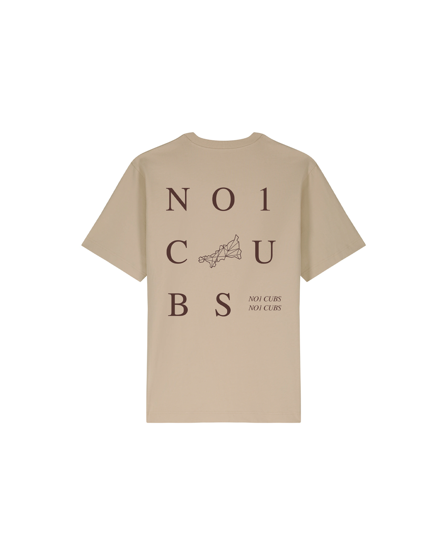 3 Tier Dust T-Shirt | Brown