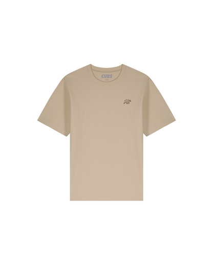 3 Tier Dust T-Shirt | Brown