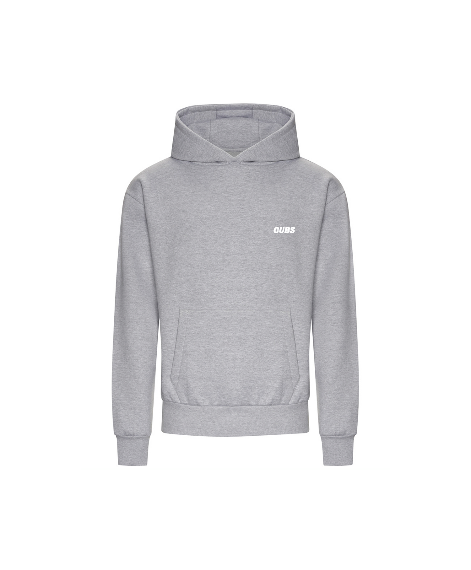 CUBS BLOC HEATHER GREY HOODIE [NEW]