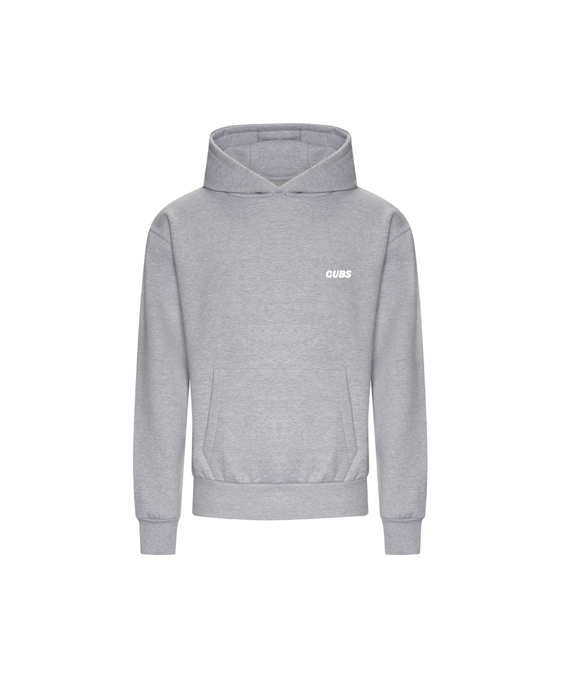 CUBS BLOC HEATHER GREY HOODIE [NEW]