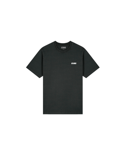 CUBS BLOC WASHED BLACK T-SHIRT [NEW]