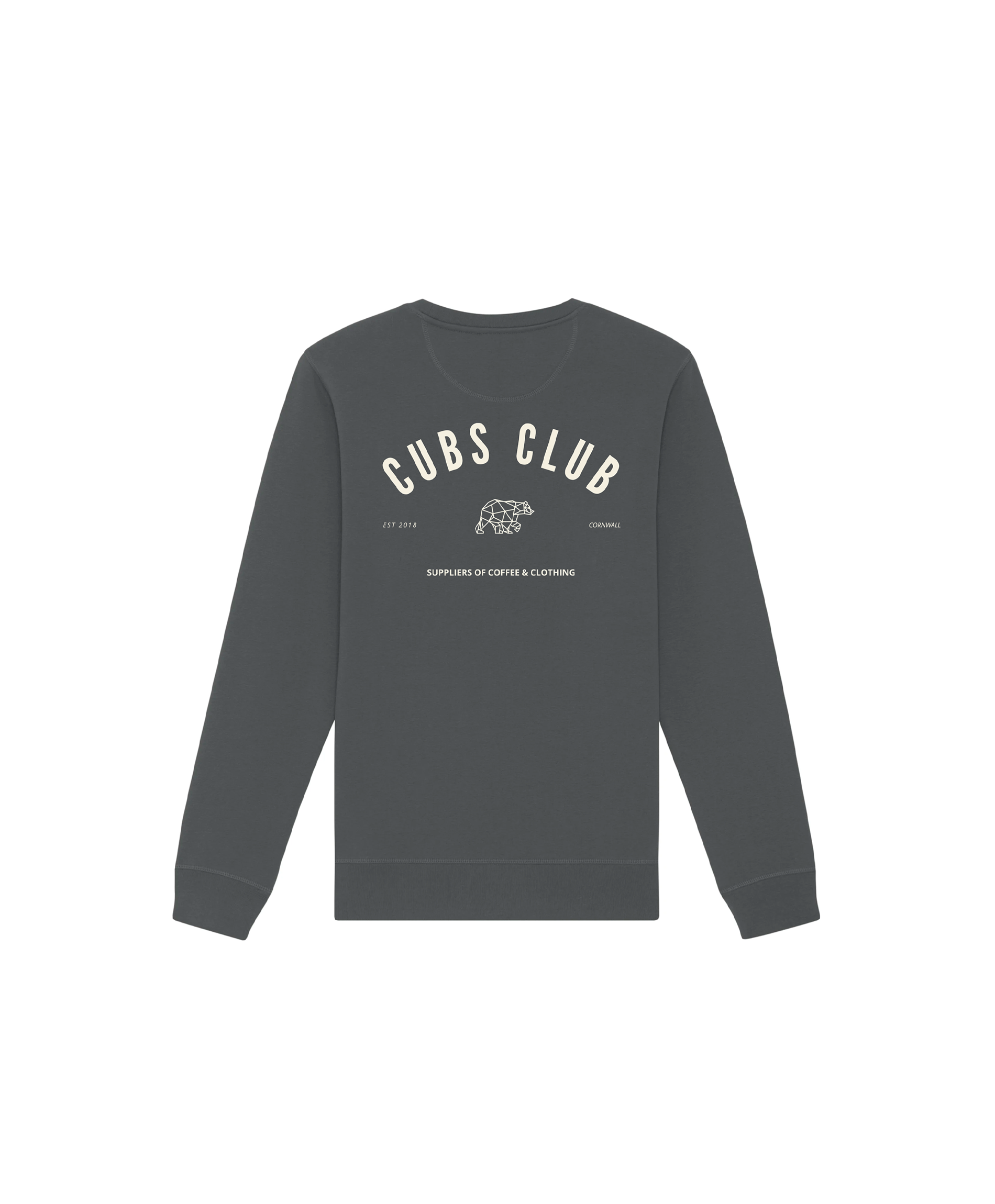 CUBS CLUB SLATE GREY SWEATSHIRT