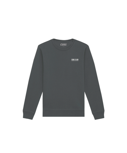 CUBS CLUB SLATE GREY SWEATSHIRT