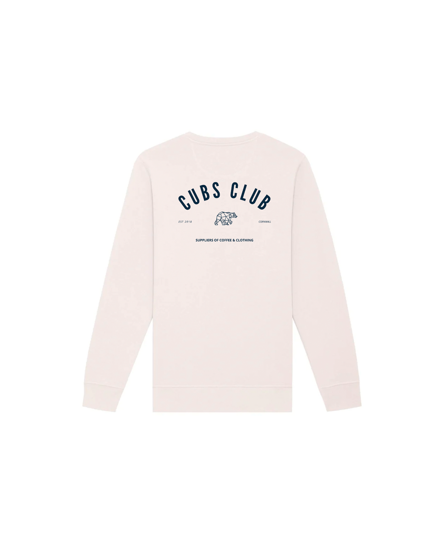 CUBS CLUB VINTAGE WHITE SWEATSHIRT No.1 Cubs