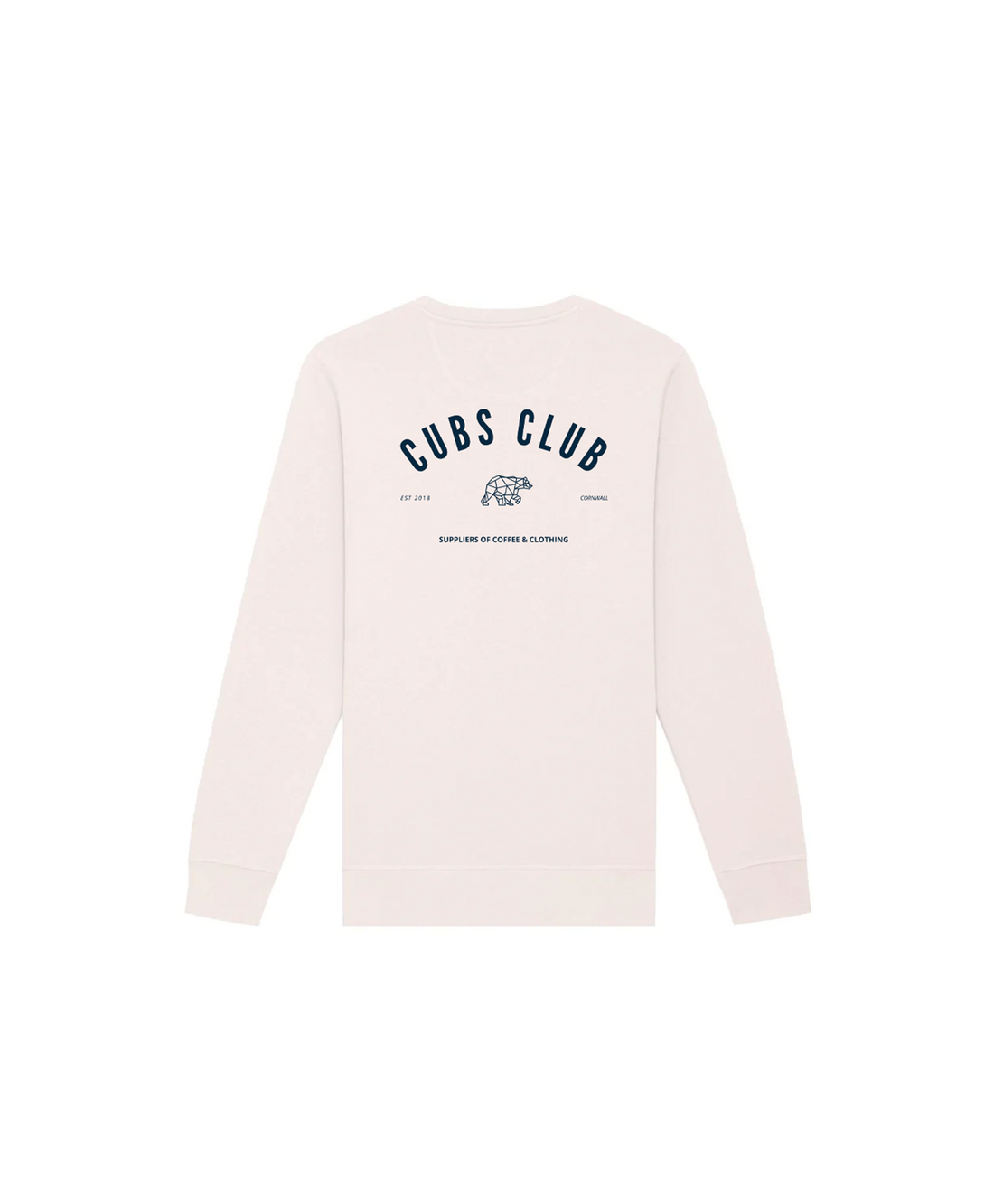 CUBS CLUB VINTAGE WHITE SWEATSHIRT