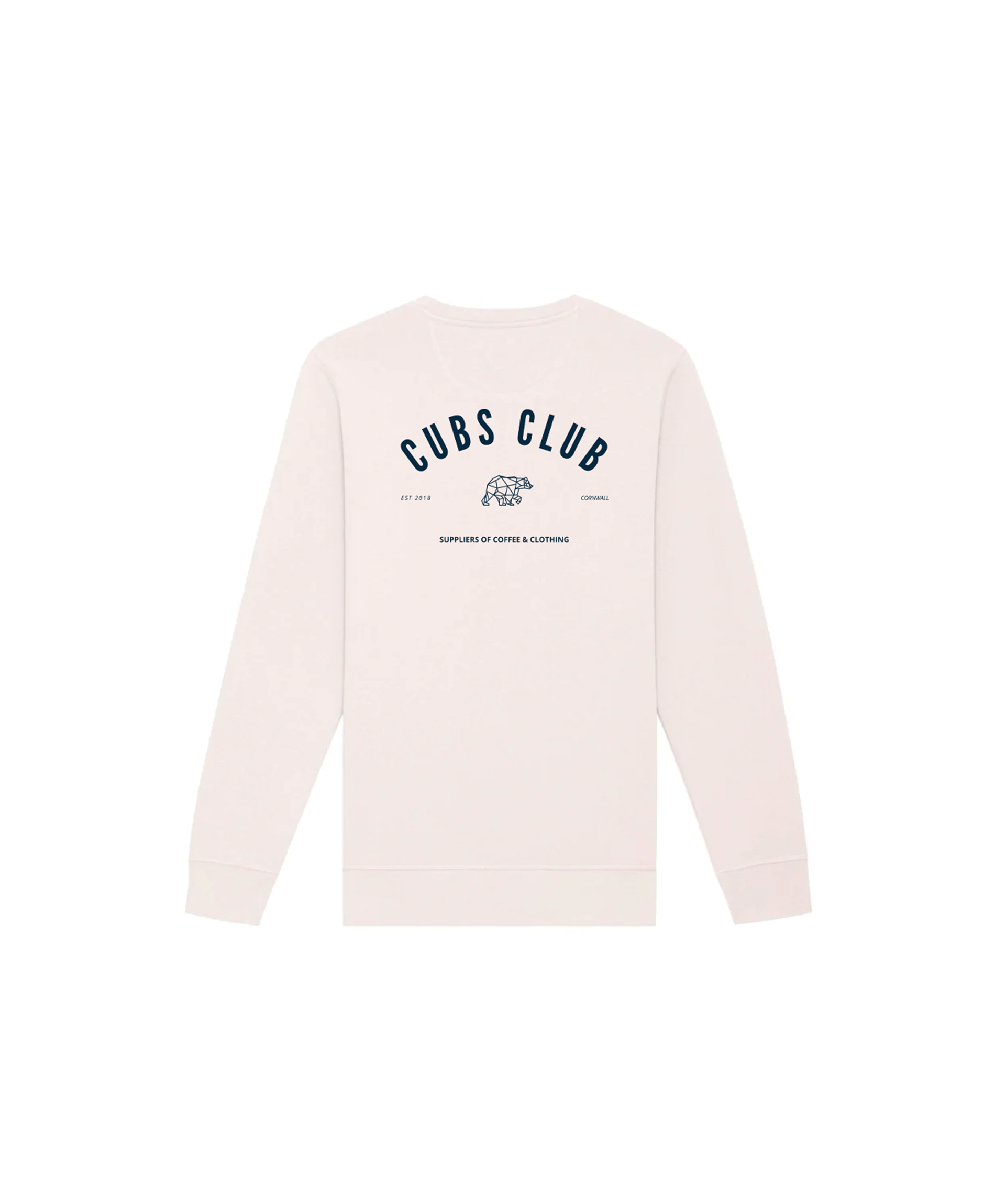 CUBS CLUB VINTAGE WHITE SWEATSHIRT