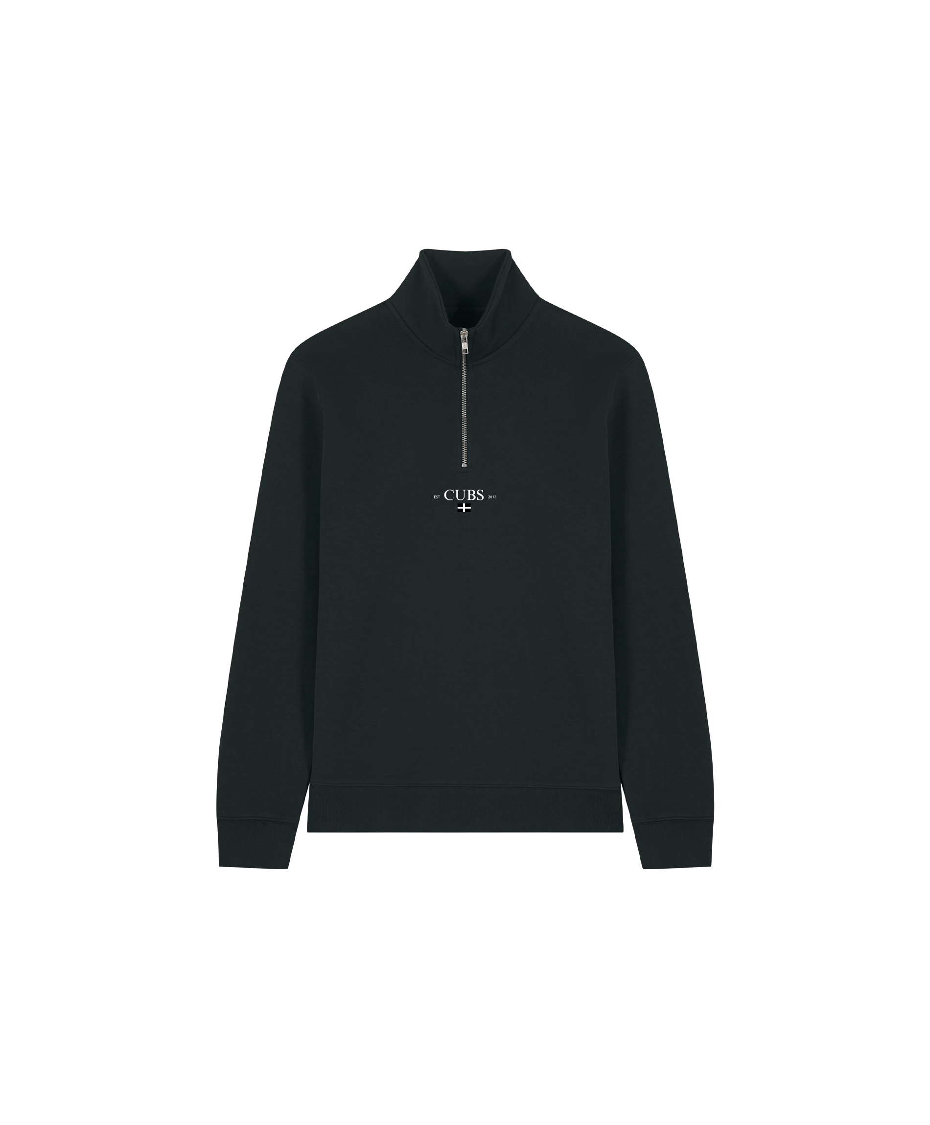 CUBS KERNOW BLACK HALF ZIP