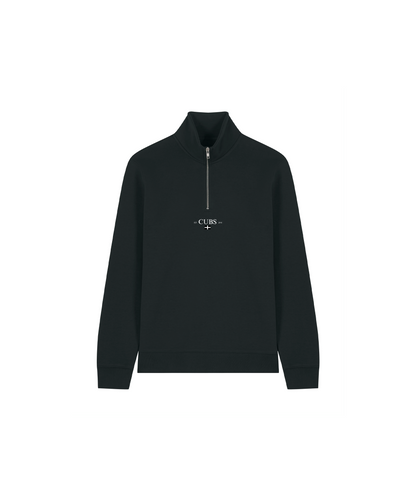 CUBS KERNOW BLACK HALF ZIP