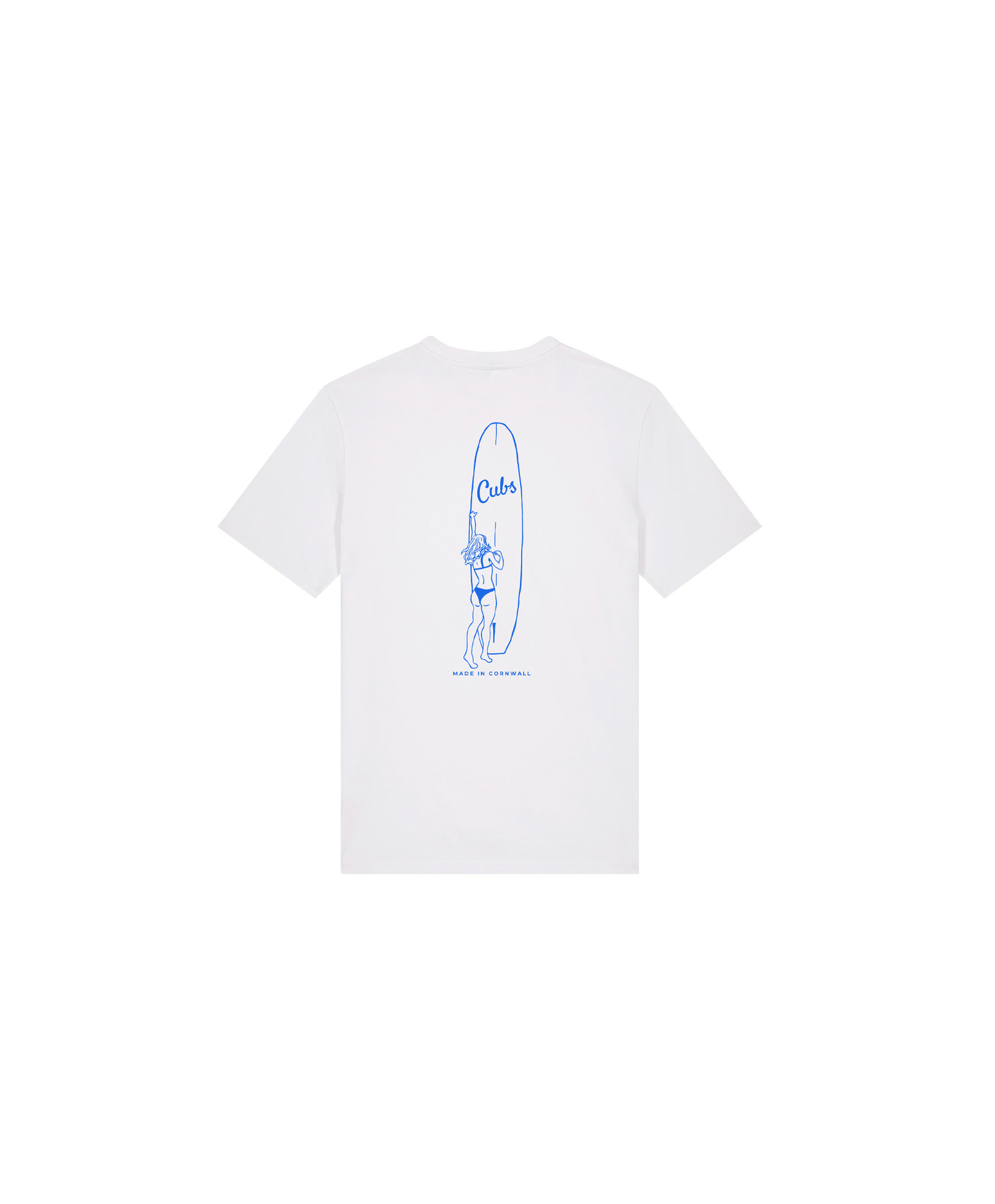 CUBS LONGBOARD WHITE T-SHIRT [NEW]