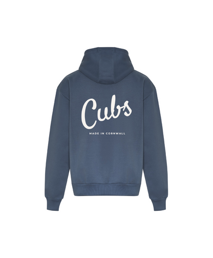 CUBS SIGNATURE VINTAGE BLUE HOODIE