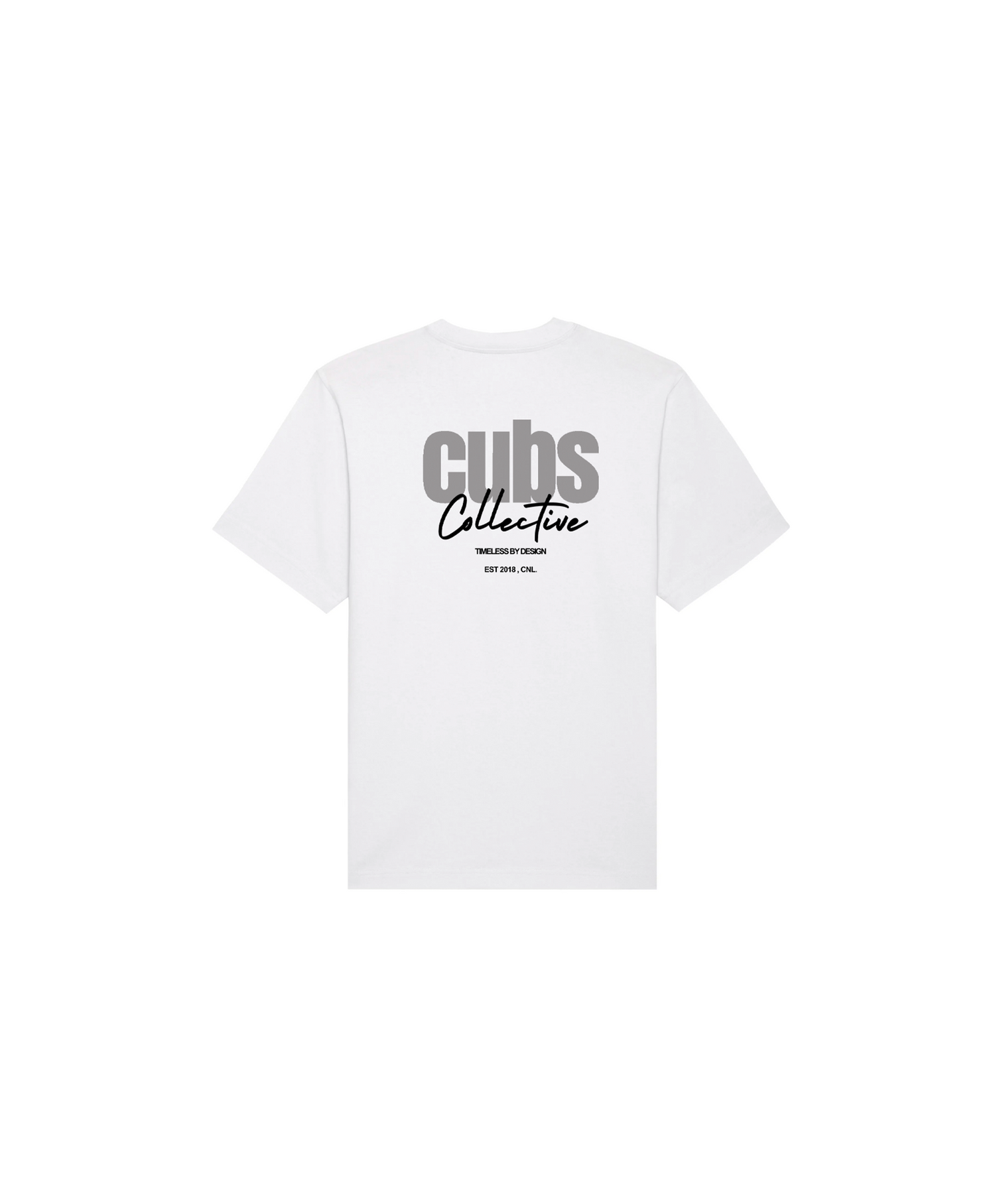 Collective White &amp; Grey T-Shirt