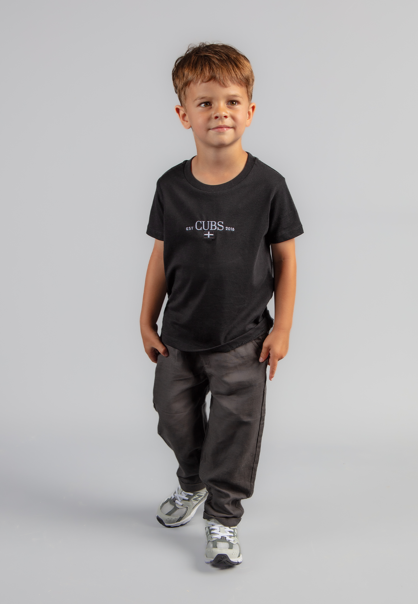 Kids Kernow Black T-Shirt