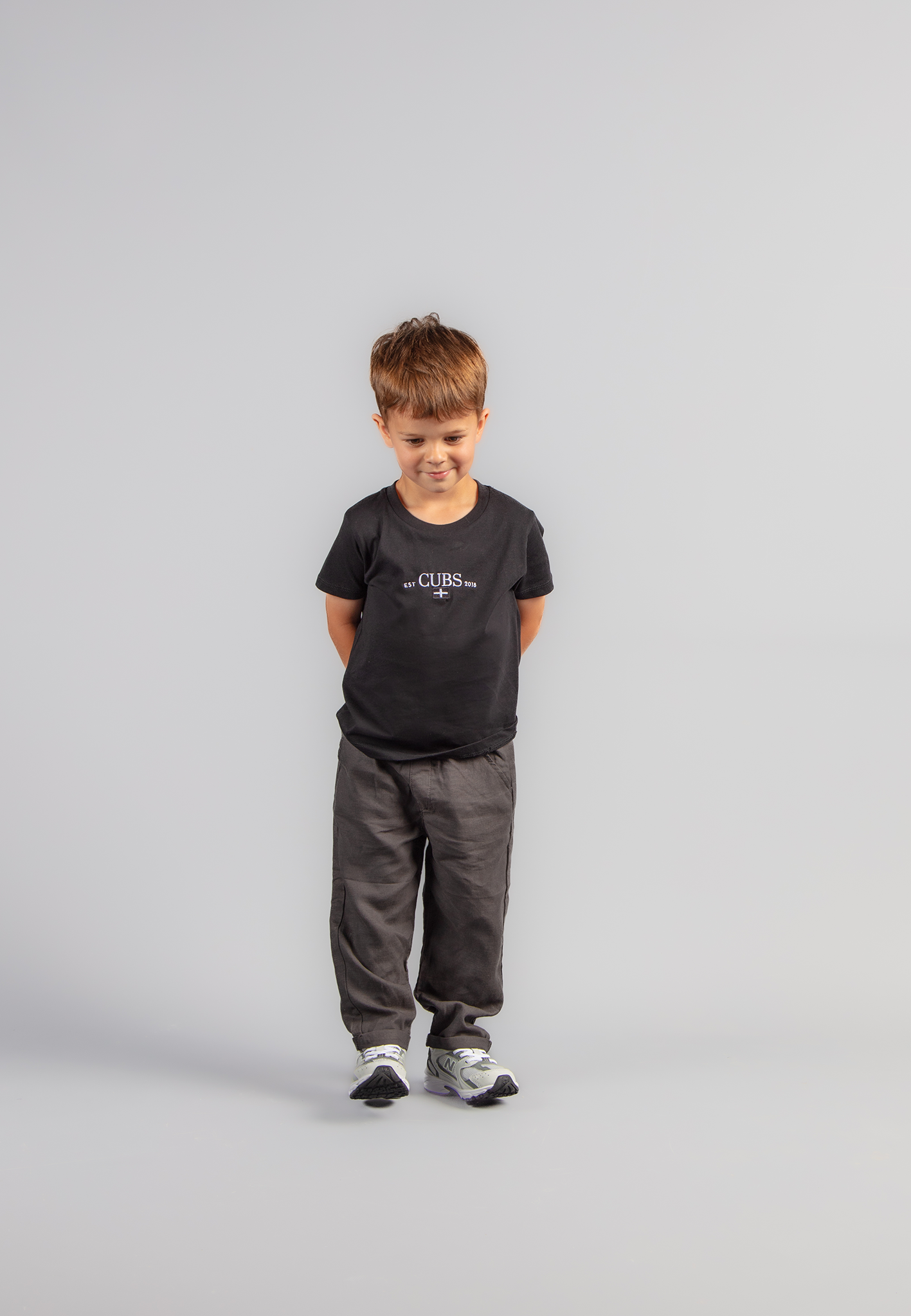 Kids Kernow Black T-Shirt